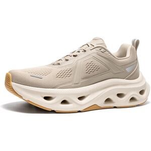 Nortiv 8 Mens Size 8.5 Tan Sneakers Low Top Round Toe Lace Up Athletic Shoes